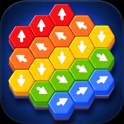 Hexout - Color Hexa Puzzle 아이콘